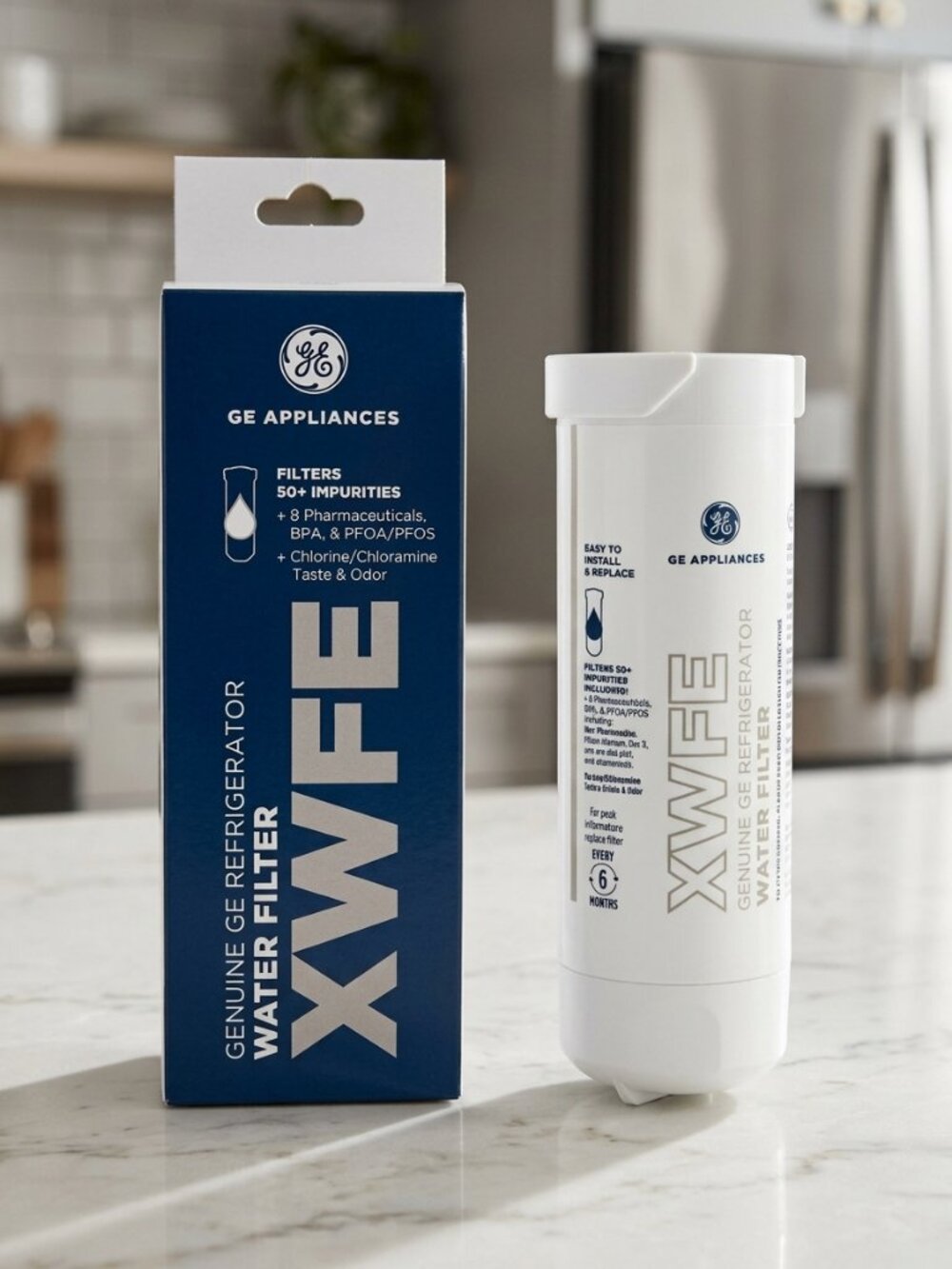 GE XWFE Water Filter Genuine Refrigerator Water Filter New